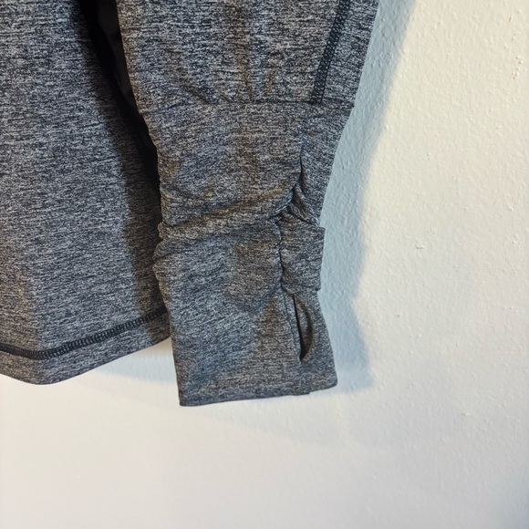 Victoria's Secret Sport Heathered Gray Jacket - Picture 6 of 9